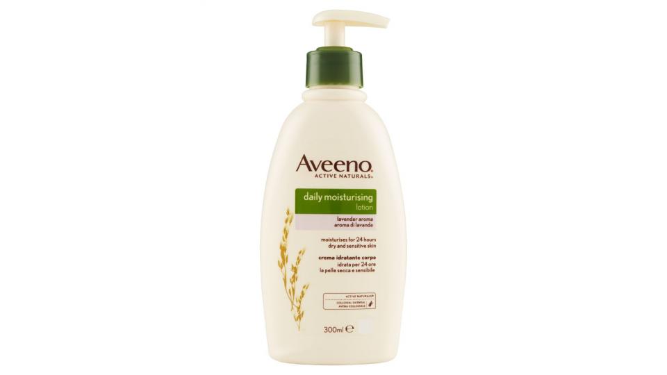 Aveeno, Daily Moisturising crema idratante corpo aroma di lavanda