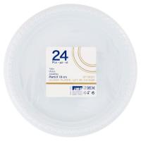JMG Piatto rotondo, colore bianco, diametro 18 cm