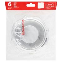 Happy Hours Ciotola Romance, colore argento, diametro 14 cm