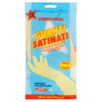 Esselunga, guanti satinati ultrasensibili taglia media