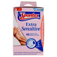 Spontex, Natural Latex guanti Usa&Getta taglia l