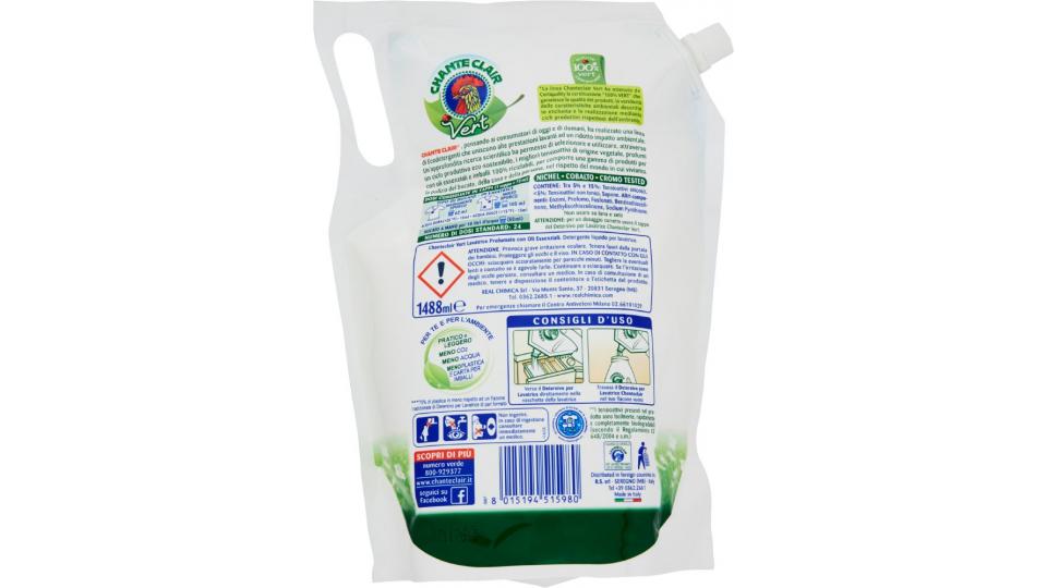 Chanteclair, Vert Ecoricarica detersivo liquido per lavatrice e a mano