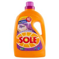 Sole, 2in1 Freschezza di Lavanda detersivo liquido per lavatrice e a mano + ammorbidente