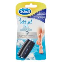 Scholl, Velvet Soft Cristalli di Diamante ricariche extra esfoliante