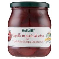 Coelsanus, cipolle in aceto di vino con "cipolla rossa di Tropea Calabria IGP"