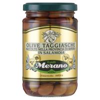 Fratelli Merano, olive taggiasche raccolte nella provincia di Imperia in salamoia