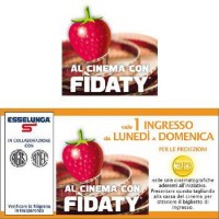 Biglietto di ingresso al cinema 3D 400 PUNTI +
