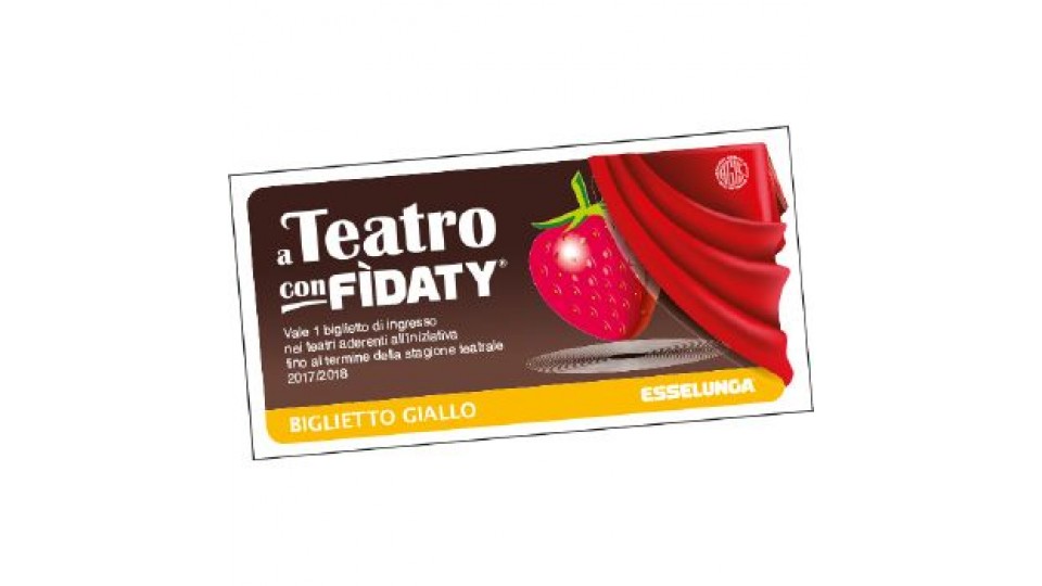Biglietto teatro Giallo 300 PUNTI +