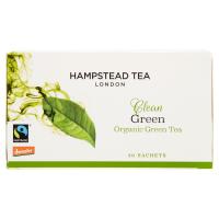 Hampstead Tea, Clean Green Organic Green Tea 20 filtri