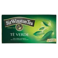 Sir Winston Tea, Tè Verde Gusto Intenso 25 filtri