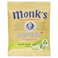 Monk's Defend+ sugarfree tè verde e lime