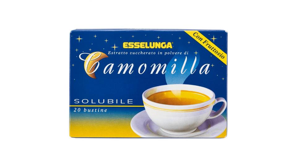 Esselunga, camomilla solubile 20 bustine
