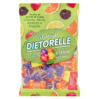 Dietorelle Morbide sugar free Mix fragola, limone, arancia, mora