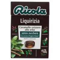 Ricola Liquirizia caramelle svizzere alle erbe senza zucchero senza glutine