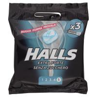 Halls Cool senza zucchero extra forte - 3 sticks