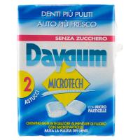 Daygum Microtech chewing gum con microparticelle senza zucchero senza glutine