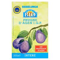Esselunga Bio, prugne d'Agen I.G.P. intere biologiche