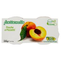 Fruttasnella, pesche a pezzetti