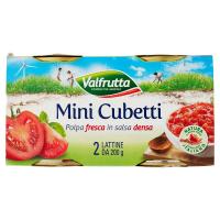 Valfrutta, Mini Cubetti polpa fresca in salsa densa