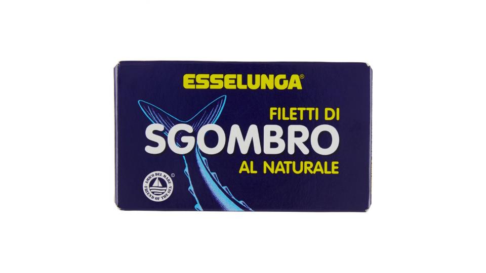 Esselunga, filetti di sgombro al naturale
