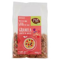 Più Cereali Bio, granola frutti di bosco