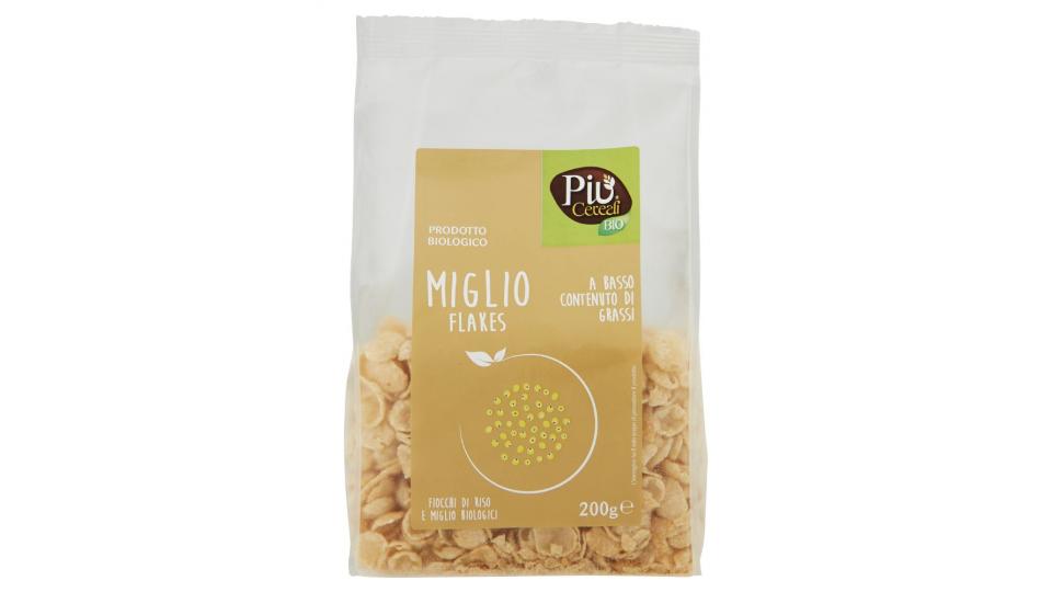 Più Cereali Bio, miglio flakes