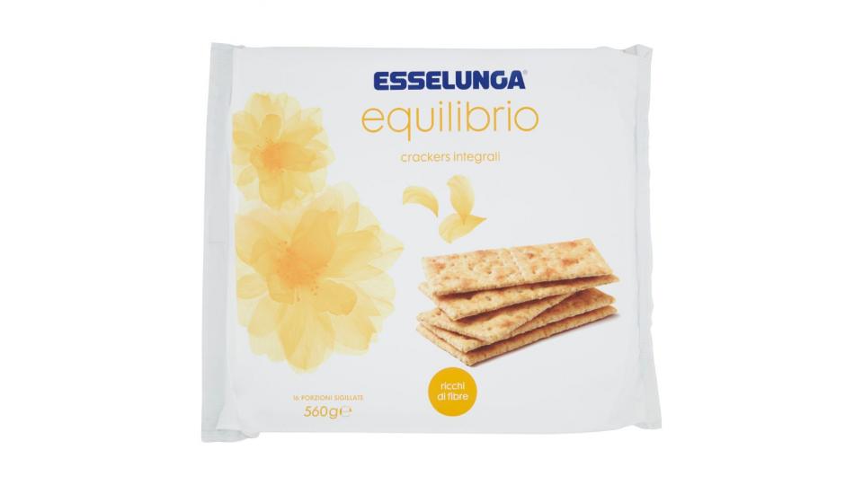 Esselunga Equilibrio, crackers integrali Pane, Pasticceria, Grissini e Crackers Spesa Online