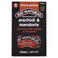 Eat Natural, Mixed nuts arachidi e mandorle senza glutine barrette