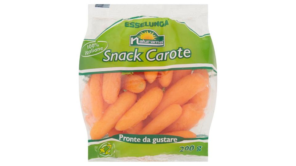 Esselunga Naturama, carotine snack