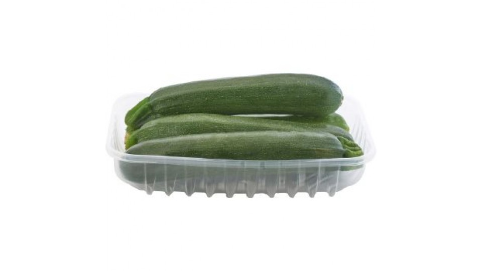 Zucchine, confezionate 