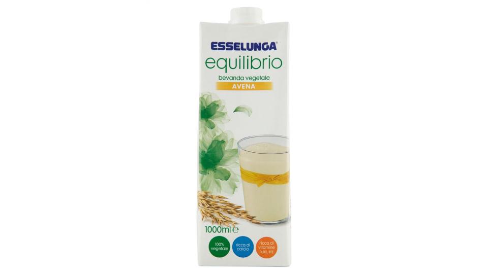 Esselunga Equilibrio, bevanda vegetale avena