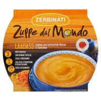 Zerbinati Zuppe dal Mondo crema con lenticchie rosse e curcuma