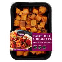 Cottin tavola patate dolci grigliate