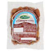 Castagne pelate e cotte