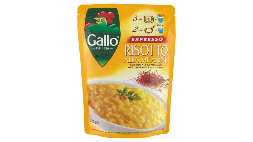 Gallo, Expresso risotto alla milanese Pasta e Riso Spesa Online a