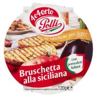 Polli, 4e4orto bruschetta alla siciliana