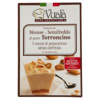 Vualà, preparato per mousse o semifreddo al gusto torroncino
