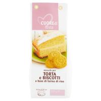 Cuore di Festa, miscela per torta e biscotti a base di farina di riso