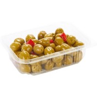 Olive verdi piccanti sfuse