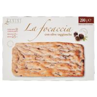 Zanini, La focaccia con olive taggiasche surgelata