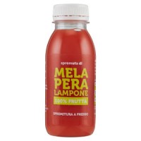 Spremuta di mela pera e lampone