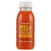 Spremuta di mela carota e zenzero