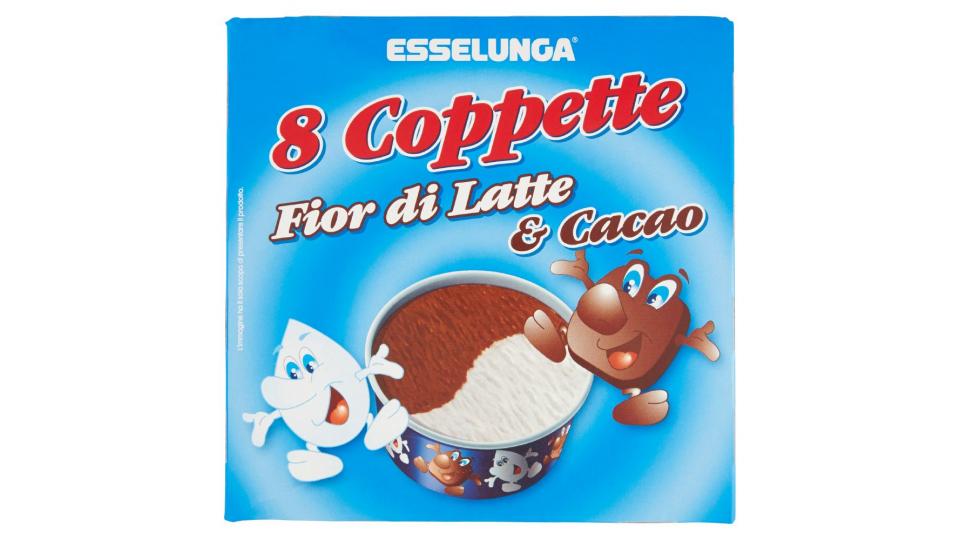 Esselunga, coppette fior di latte & cacao