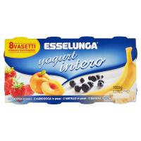 Esselunga, yogurt intero fragola/albicocca/mirtillo/banana