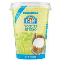 Esselunga Bio, yogurt intero bianco biologico