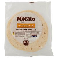 Morato Piadinelle Romagnola sfogliata arrotolabile, pronta da cuocere