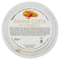 Coppetta Panna cotta al caramello con latte e panna freschi