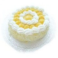 Torta crema pasticcera 4 porzioni