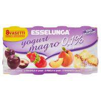 Esselunga, yogurt magro prugna/fragola/pesca/ananas