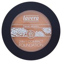 Lavera Bio Fondotinta + cipria compatta 2 in 1 honey 03